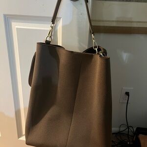 Rothy’s Bag - EUC, brown adjustable strap and handle